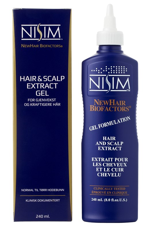 NISIM Hair & Scalp Extract Gel - for normal til tørr hodebunn